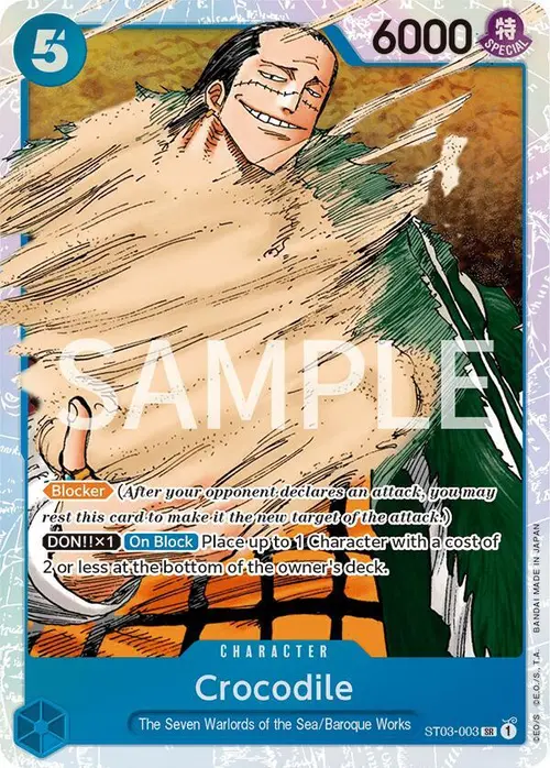 Crocodile (003) card art