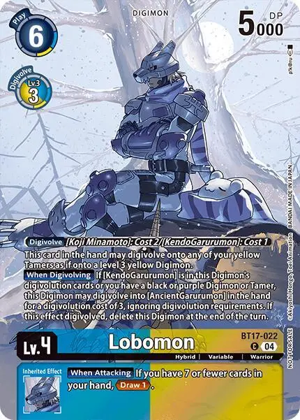 Lobomon (Legend Pack 2024 Box Topper) card art