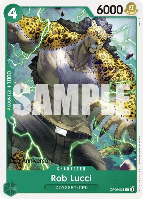 Rob Lucci (038) card art