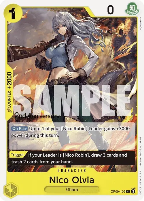 Nico Olvia card art