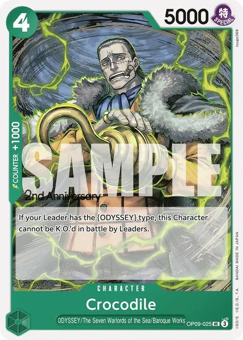 Crocodile (025) card art