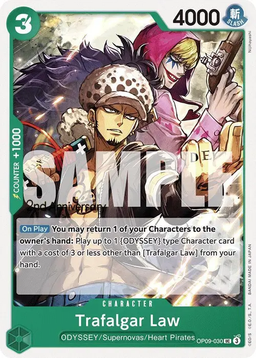 Trafalgar Law card art
