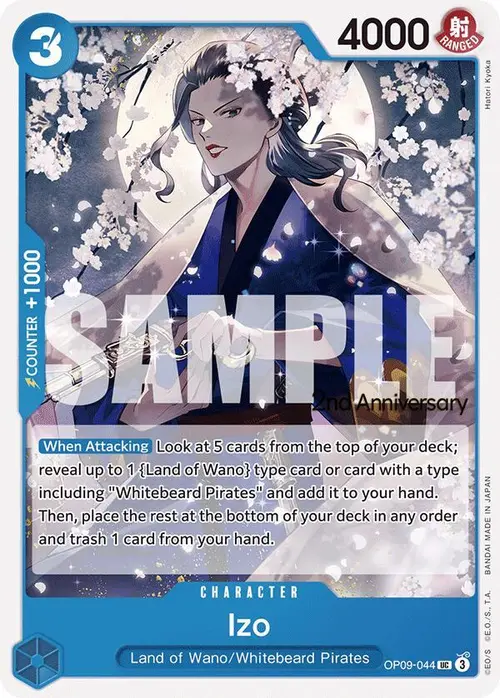 Izo card art