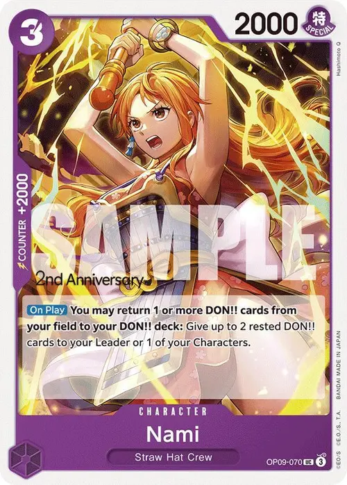 Nami (070) card art