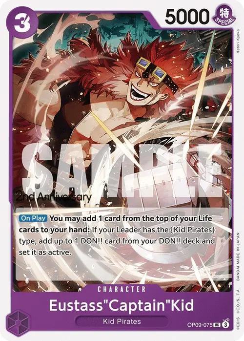 Eustass"Captain"Kid card art