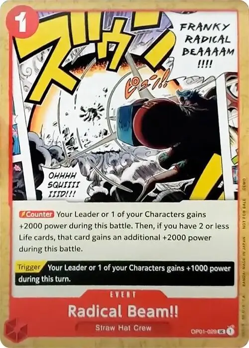 Radical Beam!! card art