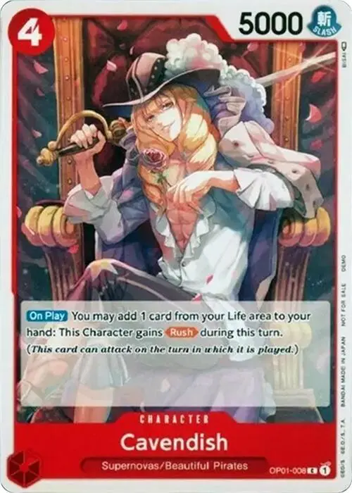 Cavendish card art