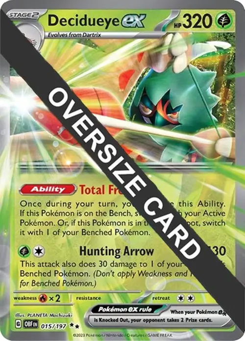 Decidueye ex - 015/197 card art