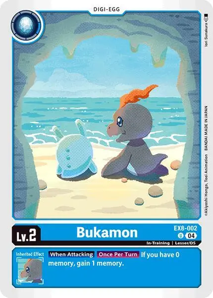 Bukamon card art