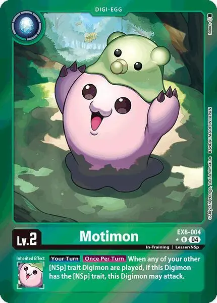 Motimon (Limited Foil) card art