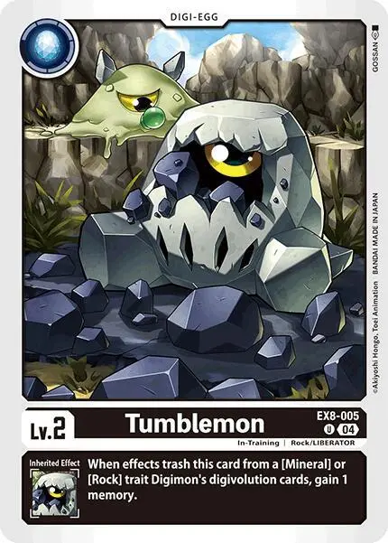 Tumblemon card art