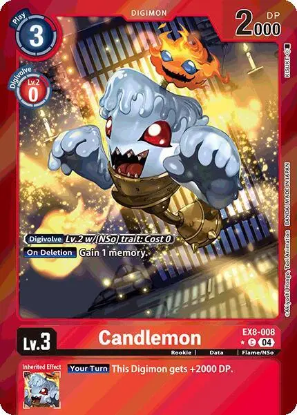 Candlemon (Limited Foil) card art