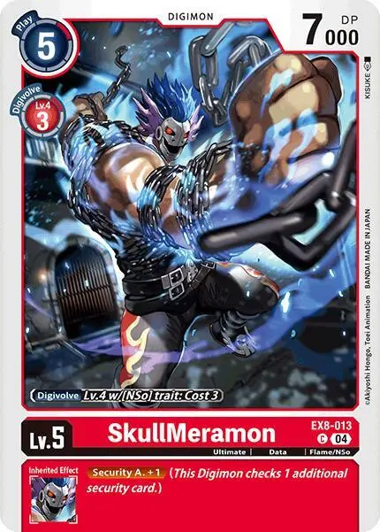 SkullMeramon card art