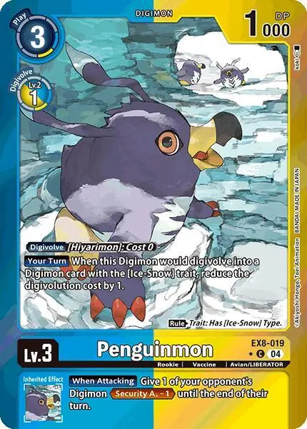 Penguinmon (Limited Foil) card art