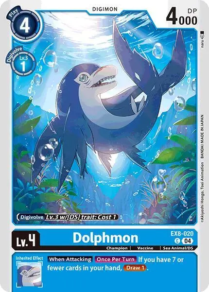 Dolphmon card art