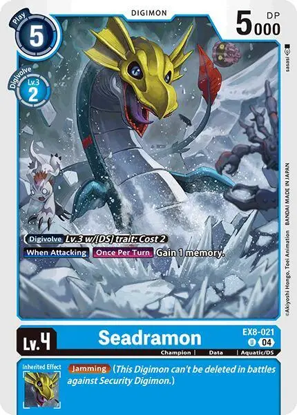 Seadramon card art