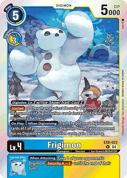 Frigimon card art