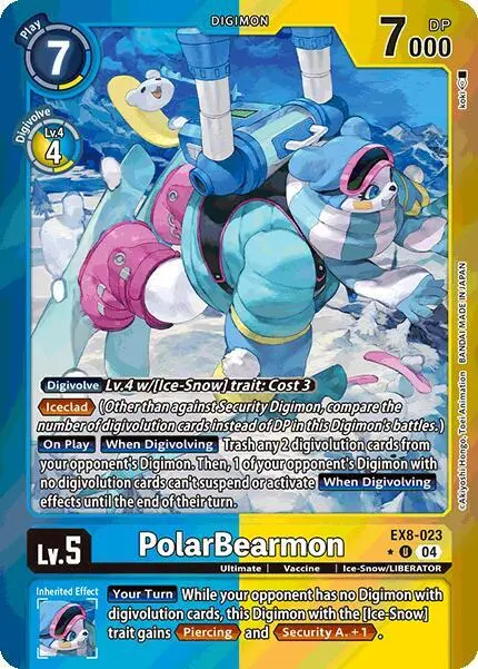 PolarBearmon (Limited Foil) card art