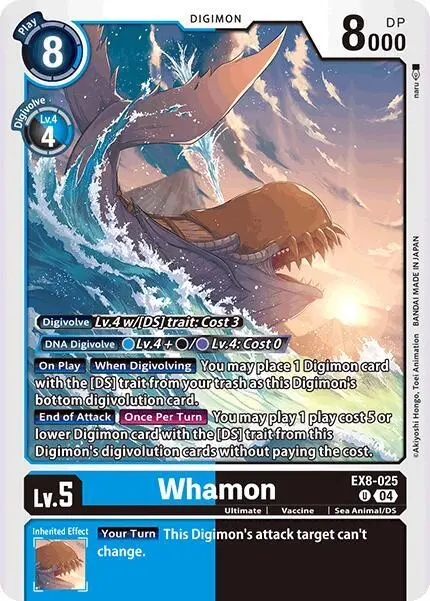 Whamon card art