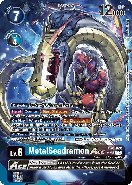 MetalSeadramon ACE (Alternate Art) card art
