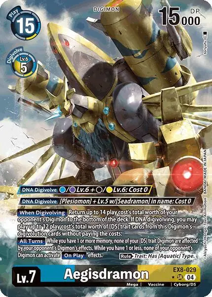Aegisdramon (Alternate Art) card art