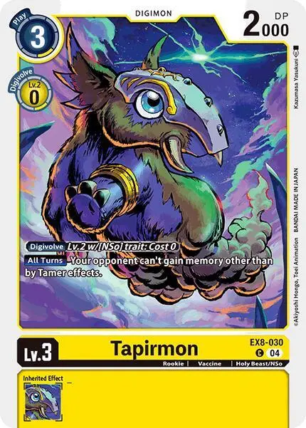 Tapirmon card art