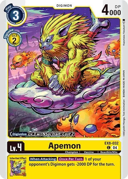 Apemon card art