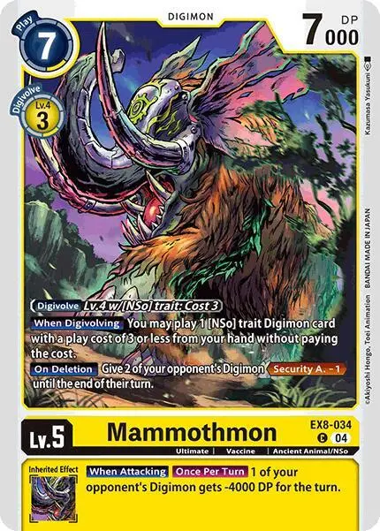 Mammothmon card art