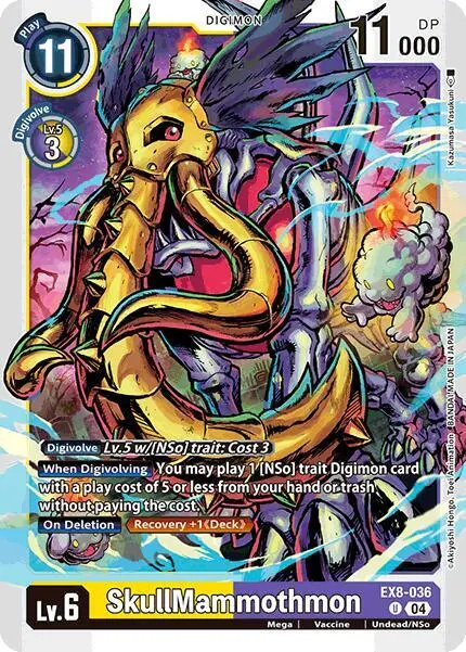 SkullMammothmon card art