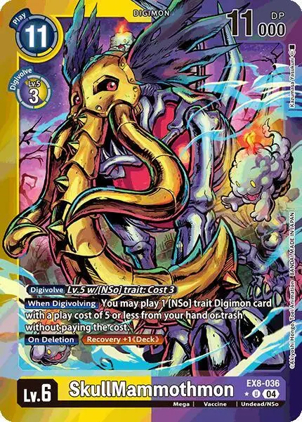 SkullMammothmon (Limited Foil) card art