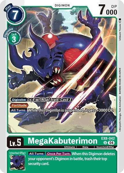 MegaKabuterimon card art
