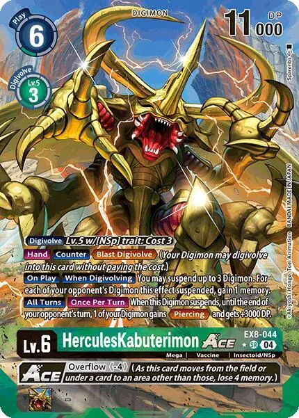 HerculesKabuterimon ACE (Alternate Art) card art