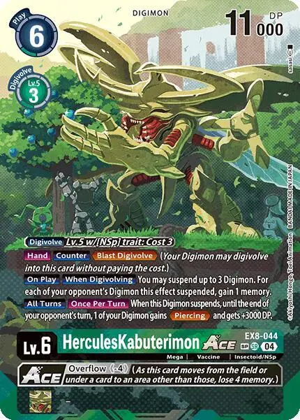 HerculesKabuterimon ACE (Textured) card art