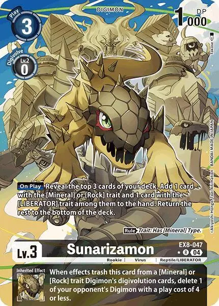 Sunarizamon (Alternate Art) card art