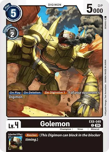 Golemon card art