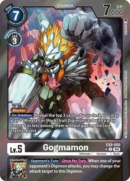 Gogmamon (Limited Foil) card art