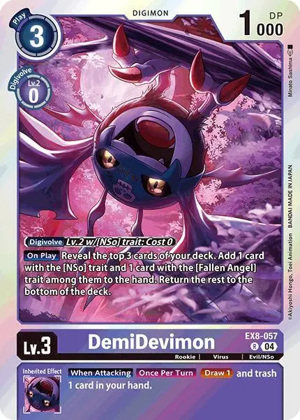 DemiDevimon card art