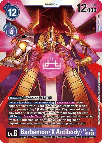 Barbamon (X Antibody) card art