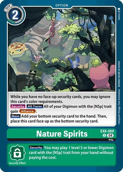 Nature Spirits card art