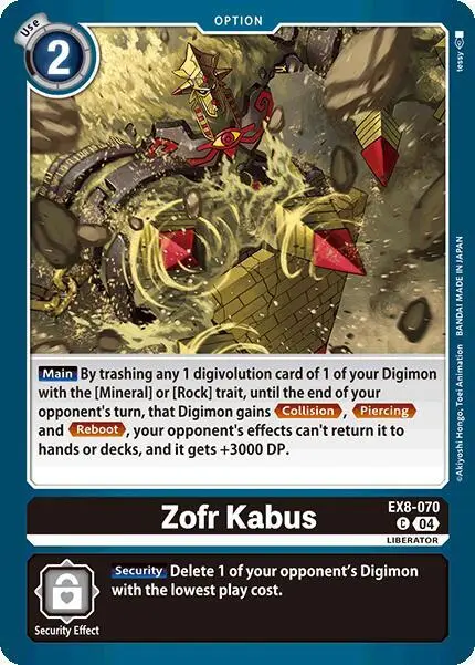 Zofr Kabus card art