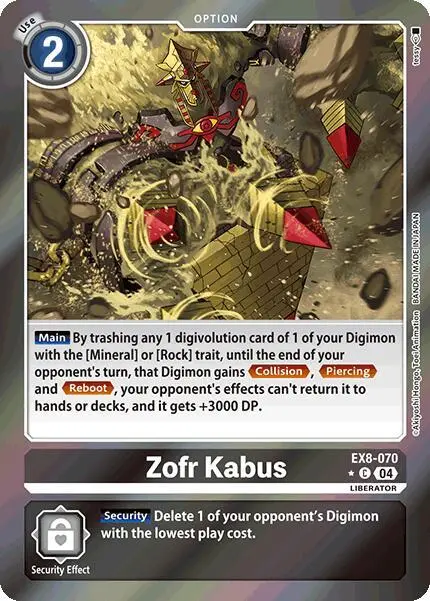 Zofr Kabus (Limited Foil) card art