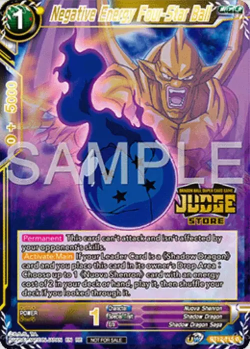 Negative Energy Four-Star Ball (Judge Pack Vol.16) (Store) card art