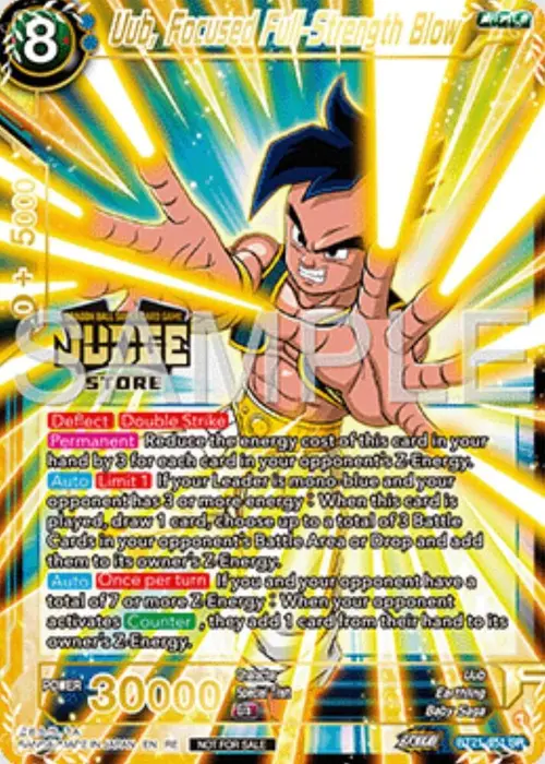 Uub, Focused Full-Strength Blow (Judge Pack Vol.16) (Store) card art