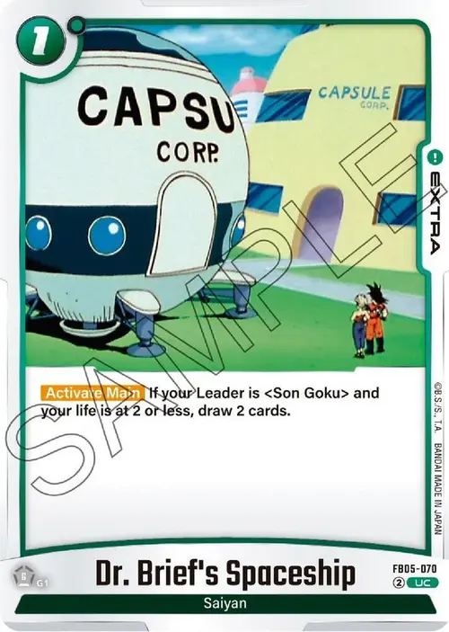 Dr. Brief's Spaceship card art