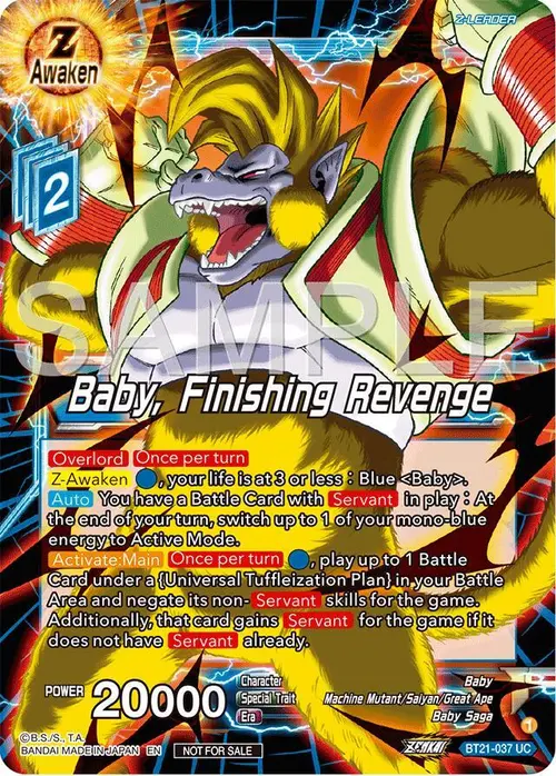 Baby, Finishing Revenge (Championship 2024 Finals Zenkai Pack) card art