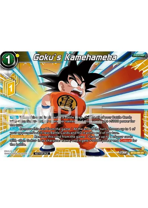 Goku's Kamehameha (Championship 2024 Finals Zenkai Pack) card art