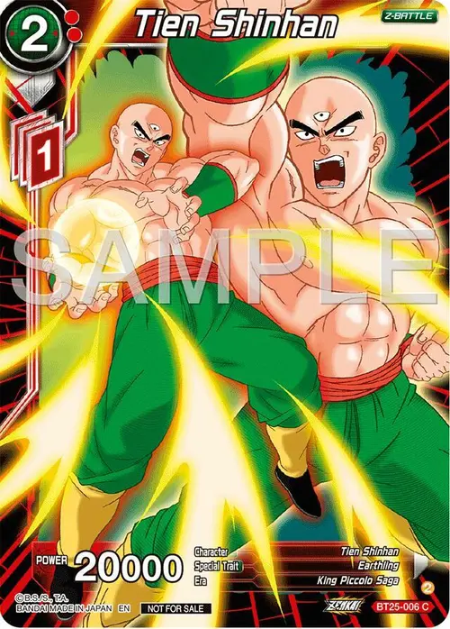 Tien Shinhan (Championship 2024 Finals Zenkai Pack) card art