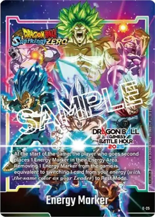 Energy Marker (E-25) (Dragon Ball Games Battle Hour 2025 Promo Card Set) card art