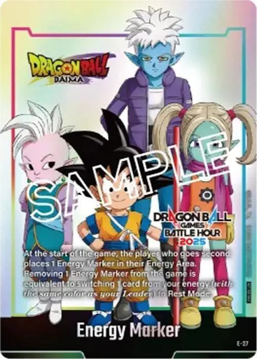 Energy Marker (E-27) (Dragon Ball Games Battle Hour 2025 Promo Card Set) card art