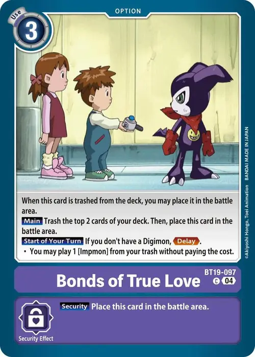 Bonds of True Love card art